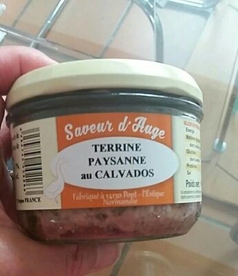 Terrine paysanne au calvados