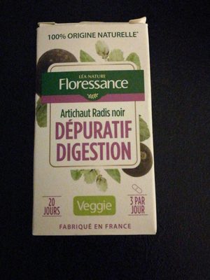 60 Gelules Radis noir / Artichaut Floressance