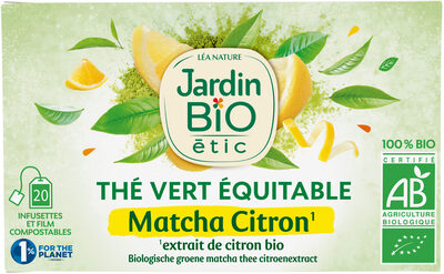 Thé Matcha lemon