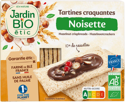 Tartines craquantes Noisette