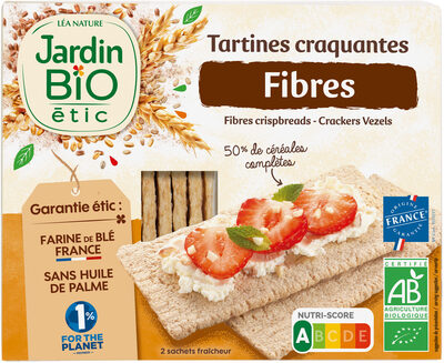 Tartine croquantes Fibres