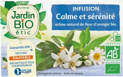 Infusion calme et sérénité