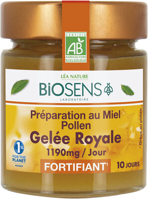 Préparation Miel Pollen Gelée Royale FORTIFIANT