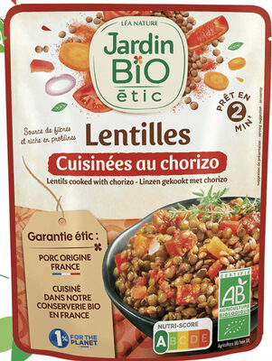 Lentilles Cuisinées Au Chorizo