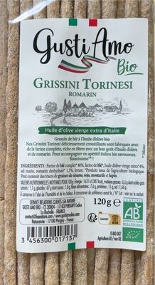 Grissini torinesi romarin
