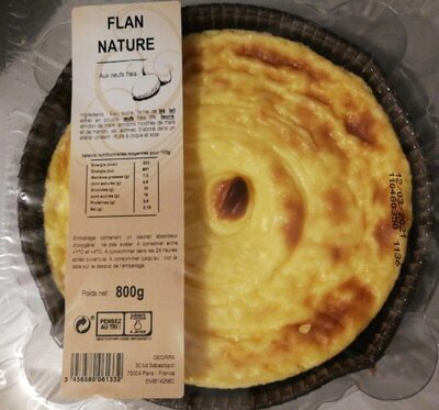 Flan nature