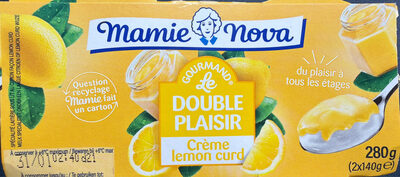 Double Plaisir - Crème lemon curd