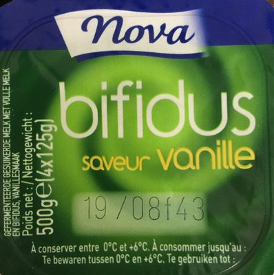Yaourt Au Bifidus Saveur Vanille