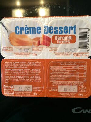Crème dessert Caramel
