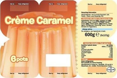 Caramel 6 x (600g)