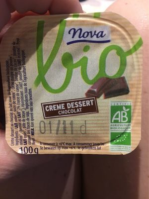 Crème Dessert Au Chocolat Bio