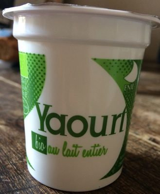 Yaourt bio au lait entier
