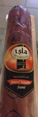 Saucisson cuit boeuf volaille fumé