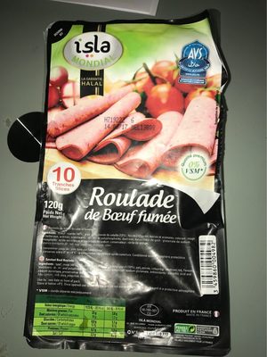 Roulade de bœuf halal fumée Isla
