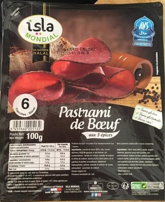 Pastrami de boeuf