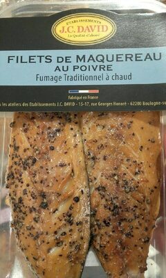 Filets de maquereaux fumés au poivre