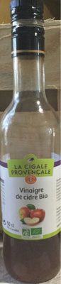 Vinaigre de cidre bio
