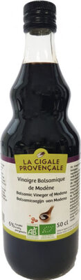 Vinaigre balsamique de modène bio