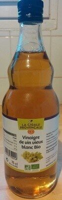 Vinaigre de vin vieux blanc Bio