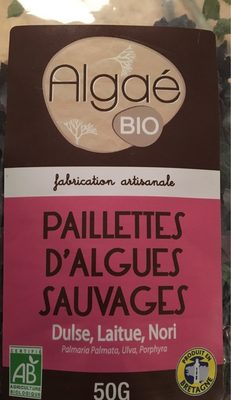 Paillettes d'algues sauvages
