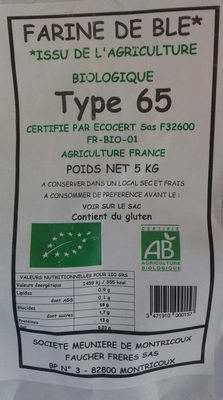 farine de blé type 65