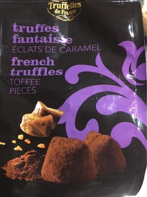 Truffes fantaisie éclats de caramel