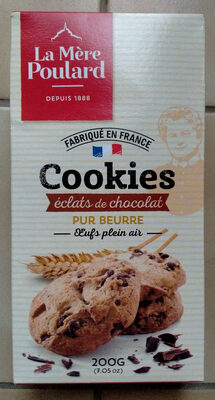 Cookies eclats de chocolat
