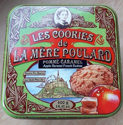 Les cookies de la mère Poulard pomme caramel