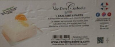 L'exaltant  sorbet