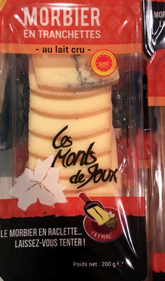 Morbier en tranchettes au lait cru