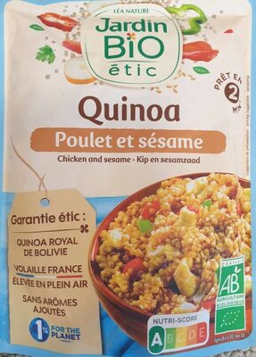 Quinoa poulet et sésame