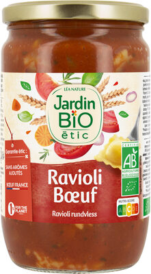 Ravioli Bœuf Bio
