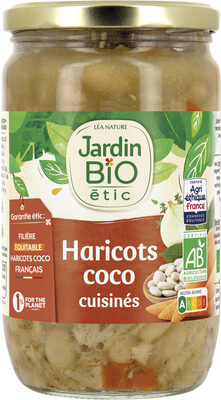 Haricots coco cuisinés