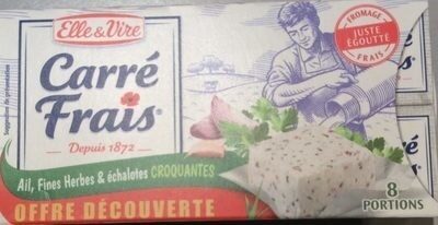 Carré frais Ail, fines herbes & échalotes