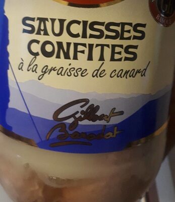 Saucisses confites à la graisse de canard