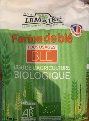 Farine de blé bio type 65 Lemaire