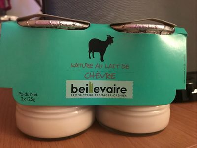 Yaourt nature au lait de chèvre