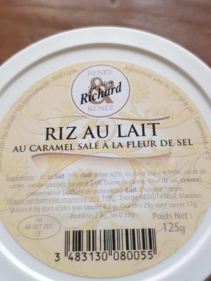 Riz au lait