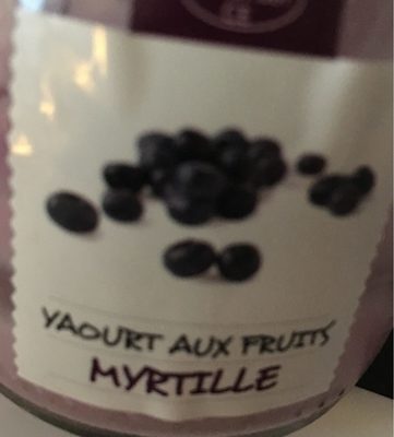 Yaourt aux fruits - Myrtille