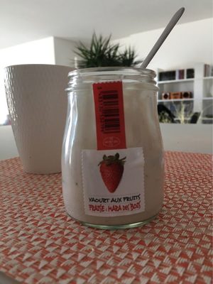 Yaourt aux fruits fraise mara des bois