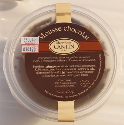 Mousse chocolat
