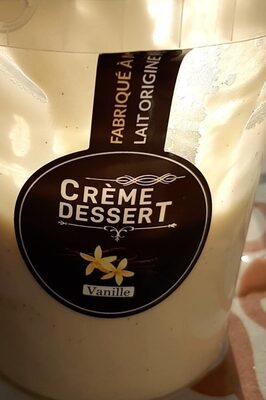Crème dessert vanille