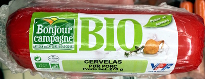 Cervelas pur porc Bio