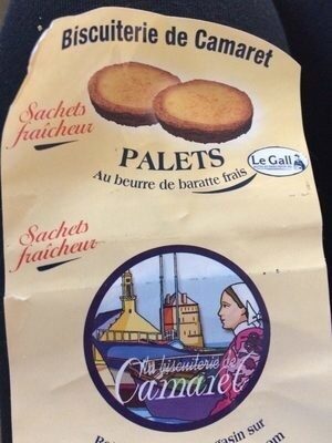 Palets au beurre frais