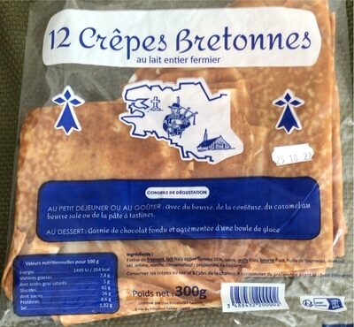 12 crêpes bretonnes