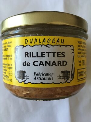 Rillettes de canard artisanales