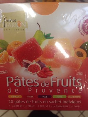 Pates de fruits de provence