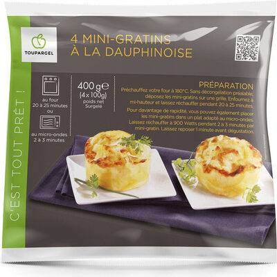 4 Mini Gratins à la dauphinoise