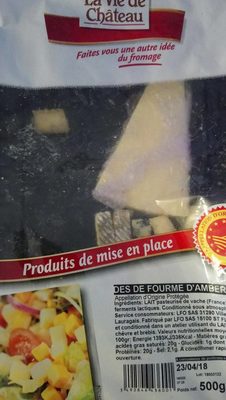 Dés de fourme d'Ambert