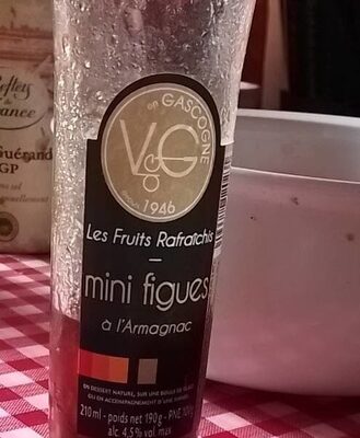 Mini figues a l  armagnac